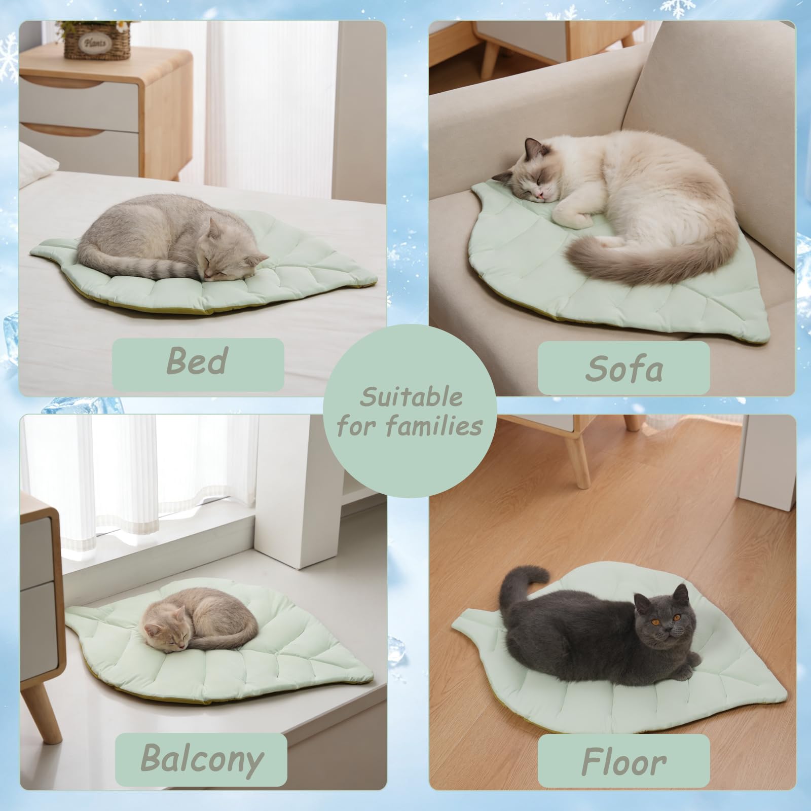 Pet Cooling Mat - Self Cooling Pad